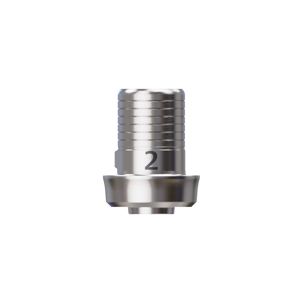 Ti-Base Compatible with ZimVieÂ® TSV 5.7 Non-Engaging GH 2mm P 5.5mm